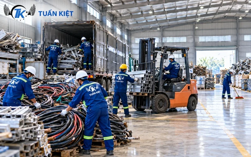 ĐƠN VỊ DỌN KHO PHẾ LIỆU NHÀ XƯỞNG BÌNH DƯƠNG TRỌN GÓI