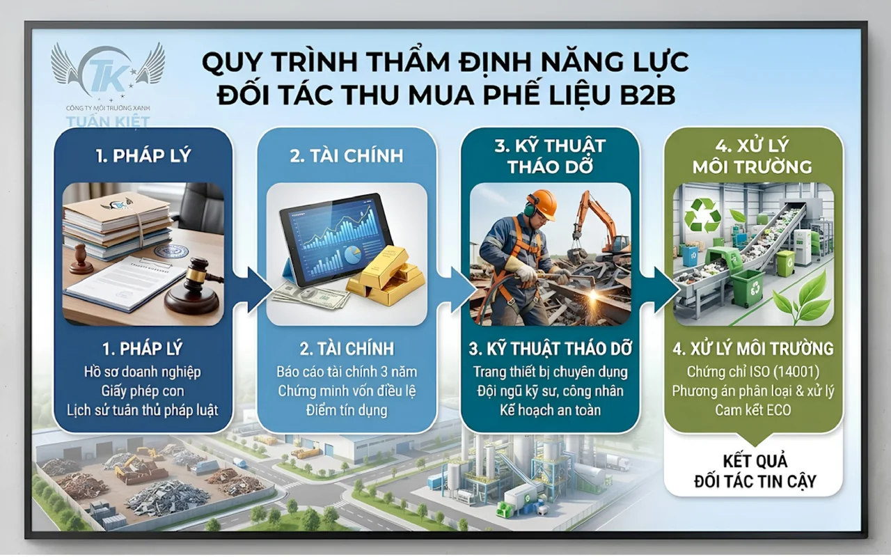 Hồ sơ năng lực thu mua máy móc phế liệu công nghiệp Tuấn Kiệt