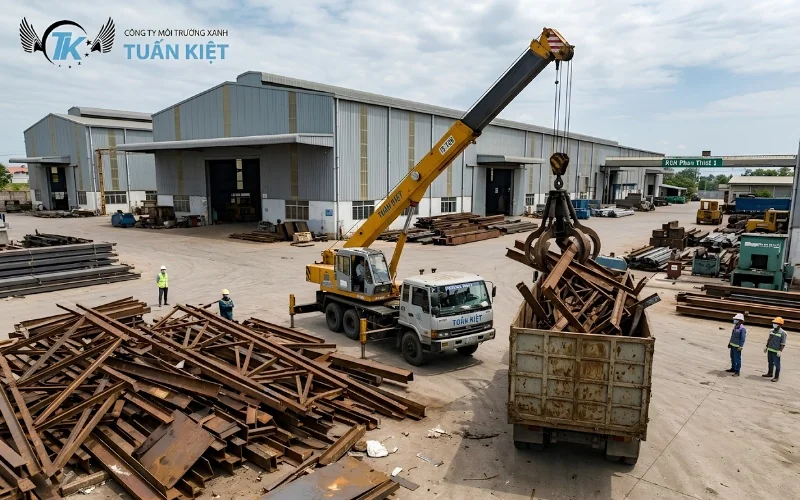 THU MUA PHẾ LIỆU KCN PHAN THIẾT