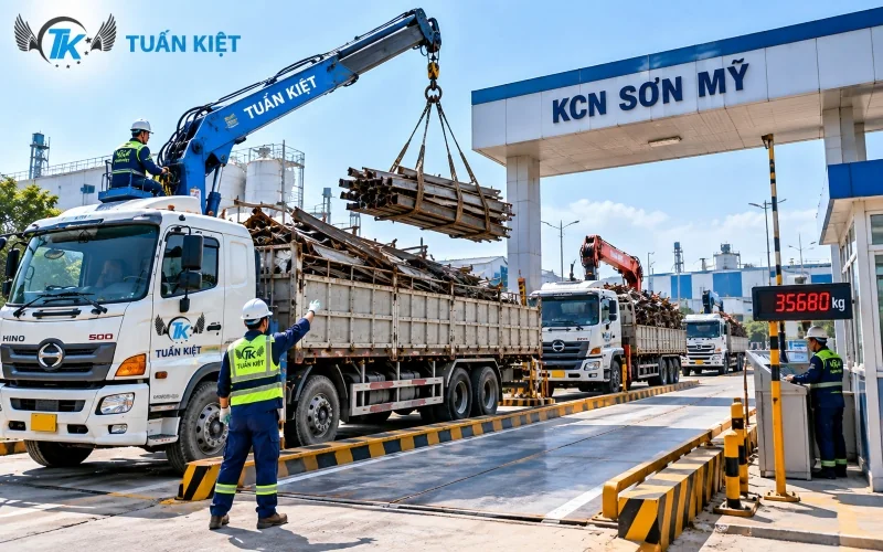 THU MUA PHẾ LIỆU KCN SƠN MỸ 1 2