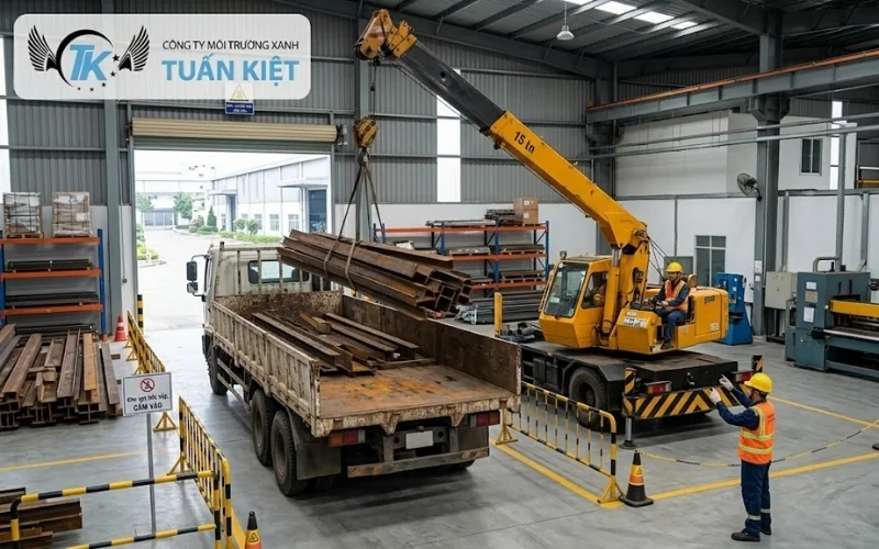 THU MUA PHẾ LIỆU KCN SÓNG THẦN