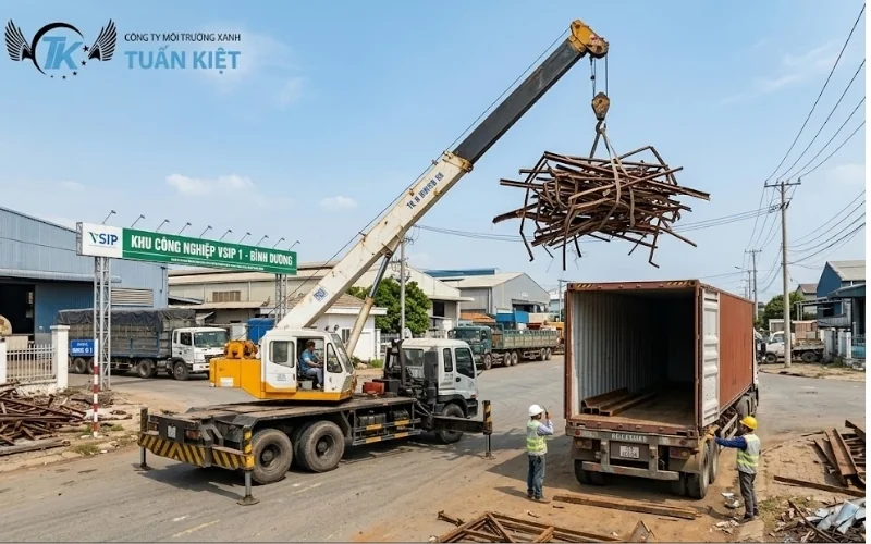THU MUA PHẾ LIỆU KCN VSIP 1